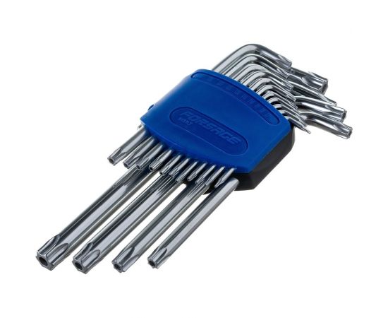 Набор Г-образных ключей Forsage TORX, длинные, 15 предметов F-5151LT – изображение 2
