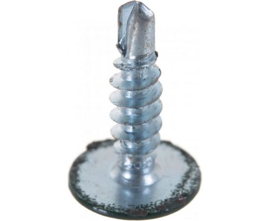 Саморез Tech-Krep ШСММ сверло 4,2х16 темно-зеленый KP RAL 6005 20 шт, пакет 125490 – изображение 3