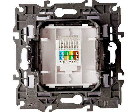Розетка ЭРА 14310701 RJ45, IP20, белый Б0034302 – изображение 3