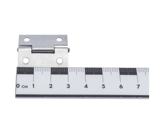 Узкая петля VORMANN 30x22х0,8 мм, нержавеющая сталь 010501030 – изображение 4