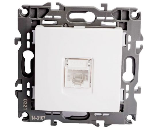 Розетка ЭРА 14310701 RJ45, IP20, белый Б0034302 – изображение 4