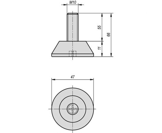 Опора KIPP K0674.4710x055 – изображение 4