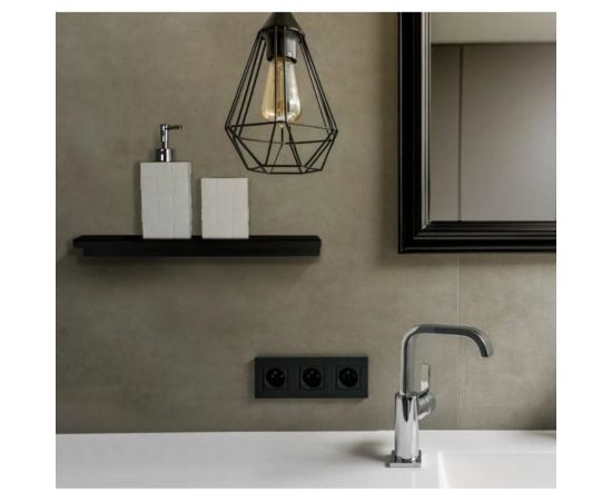 Полка MY SPACE 2 черный муар SH-400B – изображение 4