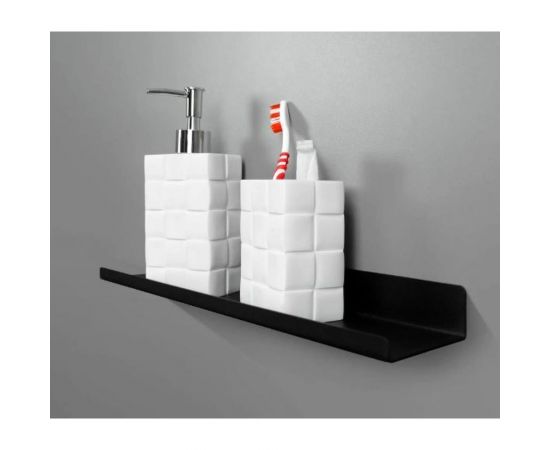 Полка MY SPACE 2 черный муар SH-400B – изображение 5