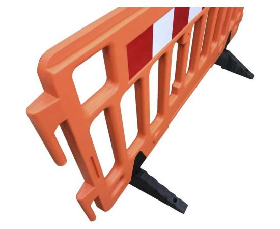 Пластиковое дорожное ограждение ТЕХНОЛОГИЯ баррикада, 2 м 1244 – изображение 5