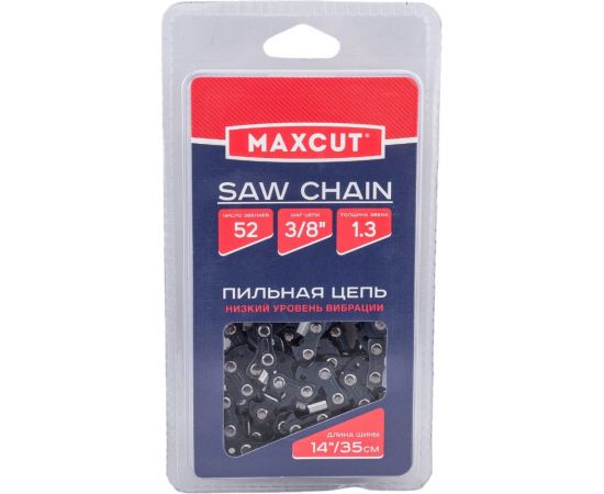 Цепь (91LV-52E; 3/8; 1,3; 52 звена; блистер) MAXCUT 086321052 – изображение 5