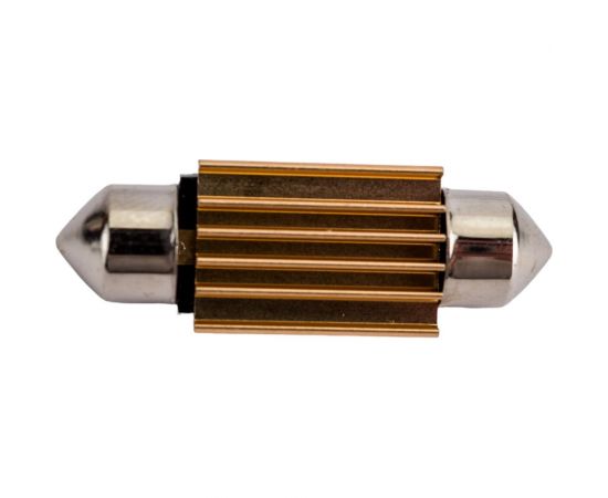 Автолампа SKYWAY диод T11(C5W) 12V 21SMD диодов, 1-конт. 36мм белая салон S08201486 – изображение 6