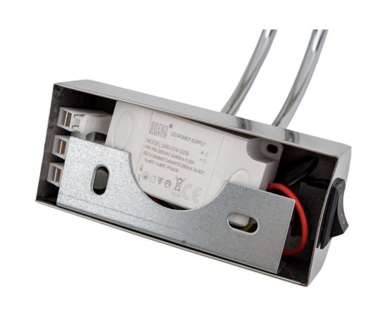 Светодиодная подсветка для картин и зеркал HOROZ ELECTRIC 040-014-0008 8W, хром, 4200K, 100-250V, ANKA-8 HRZ11100037 – изображение 6