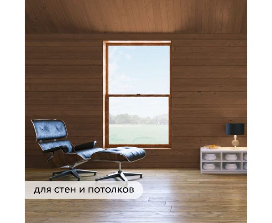 Водоотталкивающая пропитка Elcon Bio Lasure для защиты дерева до 15 лет, антисептик (орех; 0.9 л) 00-00461942 – изображение 7