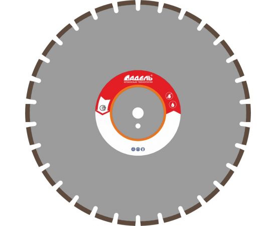 Диск алмазный отрезной сегментный универсальный 1A1RSS/C2 АSFL710 (600х25.4 мм) Адель КК18415 
