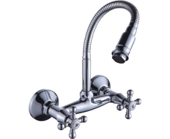 Смеситель для кухни Эверест с гибким изливом B47-333 