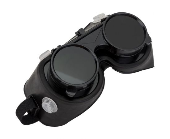 Очки газосварщика с комплектом затемненных и прозрачных минеральных стекол Управдом 4100008791 