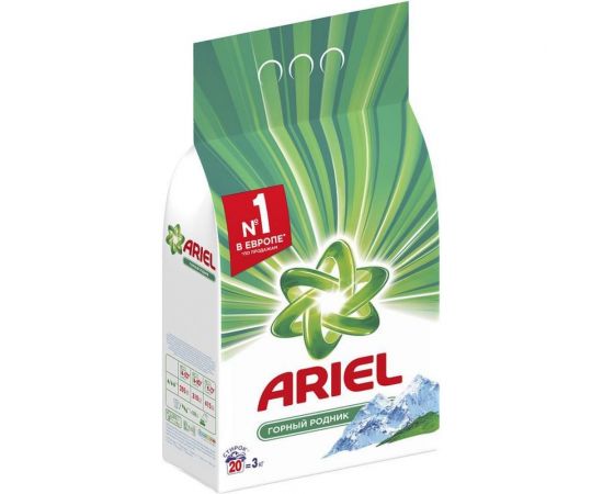 Стиральный порошок Ariel Автомат Горный родник 3 кг 700027 