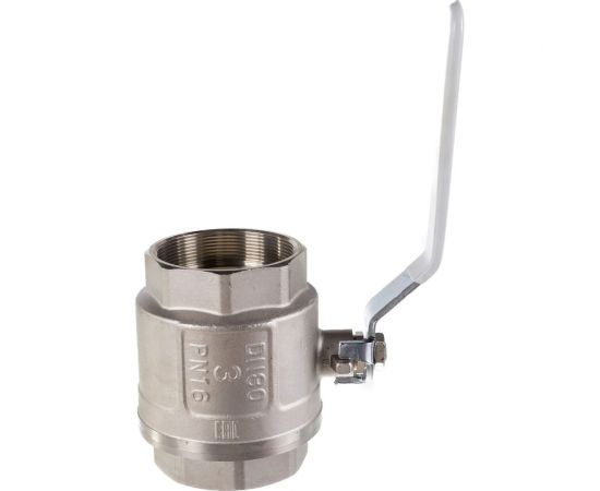 Шаровой кран STI Ду80 Ру16 муфтовый (муфта-муфта) рычаг D160-02824 