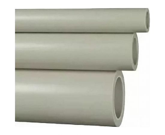 Труба ПОЛИТЭК PPRC PN 10 ф40x3,7 (2м) (СЕРЫЕ) 9002040037-2с 