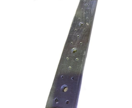 Крепежная пластина Lucky Guy 1250x50x1 мм, отв. 5,1 мм и 12,1 мм, оц. 100 01 125050 1512 0р 