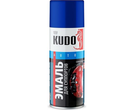 Эмаль для суппортов KUDO синяя 520 мл 5212 11605089 