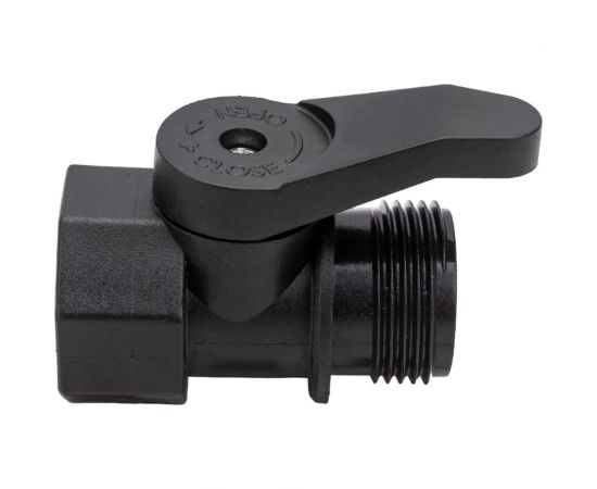 Пластиковый шаровой кран Профитт рычаг, ВР/НР, 3/4 4821088 