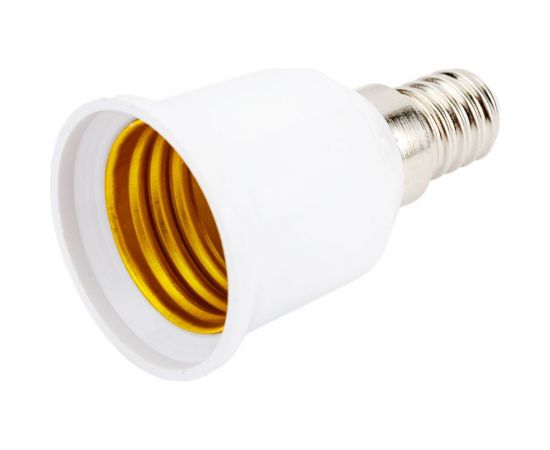 Переходник General Lighting Systems GLH-E14/E27-W белый 474017 – изображение 2