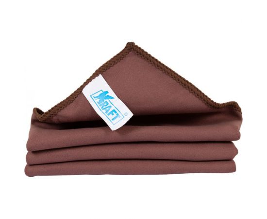 Салфетка из микрофибры для стекол KRAFT 35x40 см KT 860617 – изображение 2