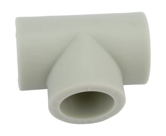 Тройник ПОЛИТЭК 25 PPRC серый 9000000425С – изображение 2