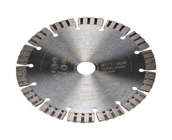 Алмазный отрезной диск по бетону и граниту 170x22,2 мм FLEX 347515 – изображение 2