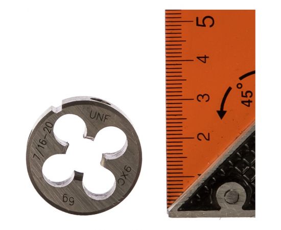 Плашка 7/16" UNF 20 ниток STV Sekira 00-00000868 – изображение 2