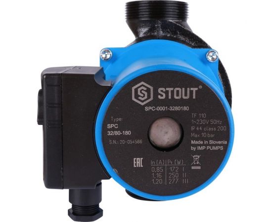 Циркуляционный насос STOUT 32/80-180 SPC-0001-3280180 – изображение 2