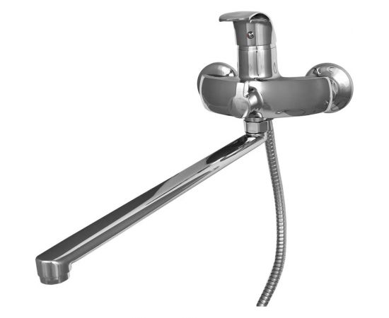 Смеситель для ванной и душа WISENT с длинным изливом W2203 – изображение 2