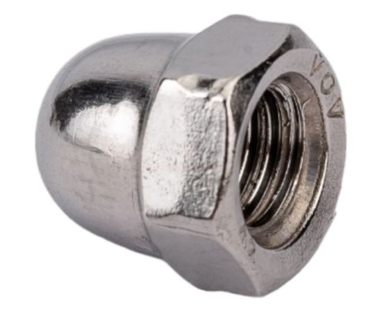 Колпачковая шестигранная гайка DINFIX DIN 1587, нерж. А2, M8, 10 шт. 00-00001925 – изображение 2