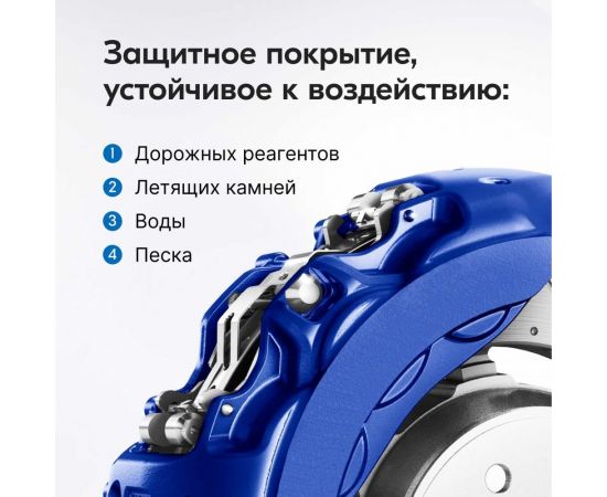 Эмаль для суппортов KUDO синяя 520 мл 5212 11605089 – изображение 3