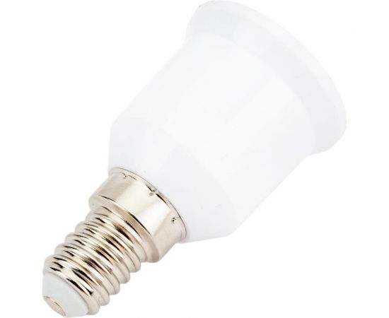 Переходник General Lighting Systems GLH-E14/E27-W белый 474017 – изображение 3