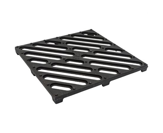Решетка водоприемная для дождеприемника Gidrolica 30x30x30 см, чугунная щелевая, кл. С250 205/2 – изображение 3