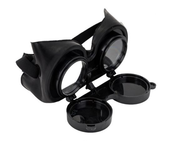 Очки газосварщика с комплектом затемненных и прозрачных минеральных стекол Управдом 4100008791 – изображение 4