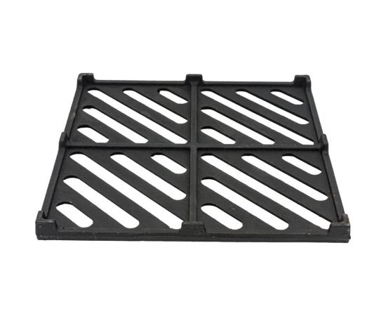 Решетка водоприемная для дождеприемника Gidrolica 30x30x30 см, чугунная щелевая, кл. С250 205/2 – изображение 4