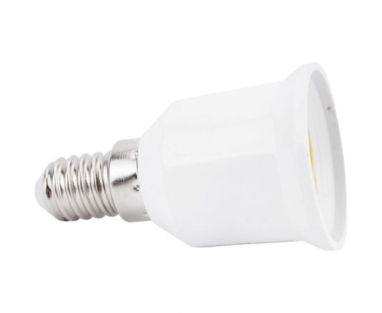 Переходник General Lighting Systems GLH-E14/E27-W белый 474017 – изображение 5