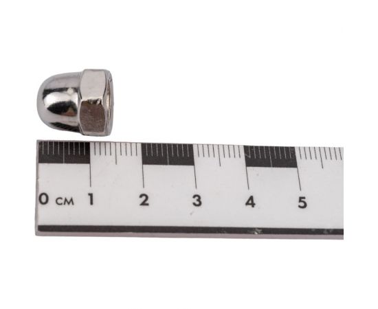 Колпачковая шестигранная гайка DINFIX DIN 1587, нерж. А2, M8, 10 шт. 00-00001925 – изображение 5