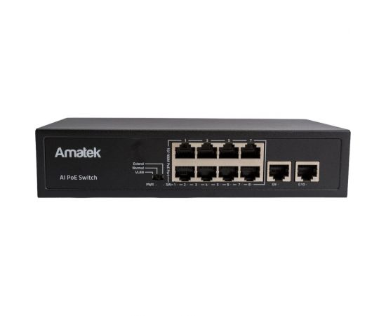 Коммутатор Amatek AN-S10P8F PoE 7000451 – изображение 5