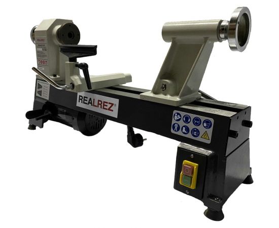 Токарный станок по дереву REALREZ R-1218VD 550 В REZ-R-1218VD 550 W – изображение 6