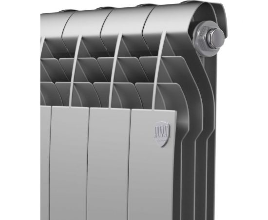 Радиатор ROYAL THERMO BiLiner 350/Silver Satin - 12 секций НС-1197127 – изображение 10