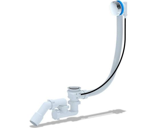 Сифон для ванны АНИ пласт клик клак, полуавтомат EM421 