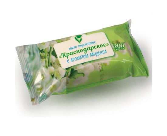Туалетное мыло 200 г МЕРИДИАН КРАСНОДАРСКОЕ, Ландыш 602376 