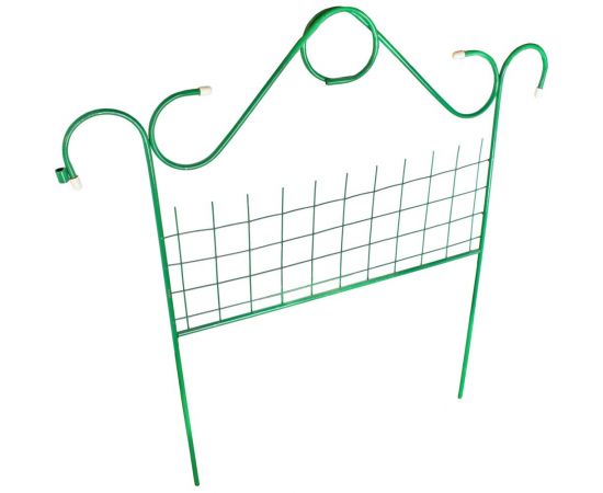 Декоративный металлический забор Комплект-Агро Садово-парковый Д-4.45м, В-0.77м, 5 секций КА0269 