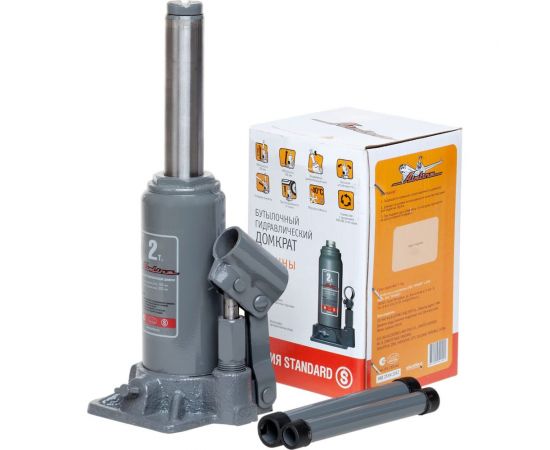 Бутылочный домкрат Airline S 2 т, MIN - 150 мм, MAX - 285 мм AJ-B-02S 