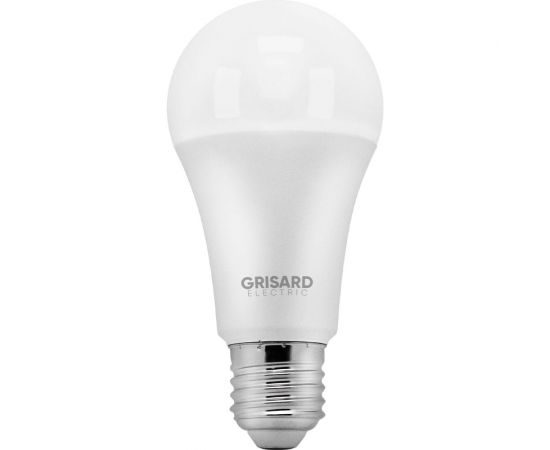Светодиодная лампа Grisard Electric шар A60 Е27 15Вт 6500К 220В GRE-002-0017(1) 