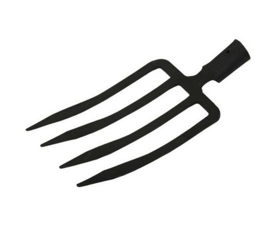 Садово-огородные вилы Рустрейд 4-х рогие, кованые СИ-00138 