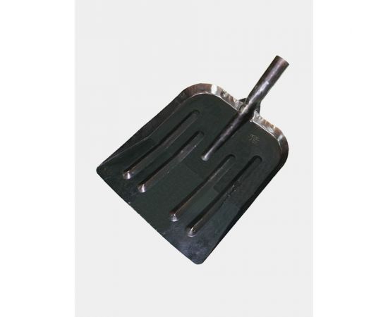 Снеговая лопата ЛЕТО 330x360 мм, сталь, битумный лак, без черенка 158 