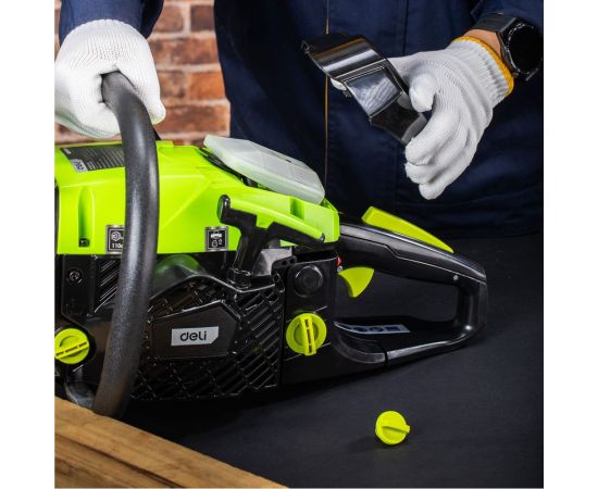 Цепная бензопила DELI dl585020 103028 – изображение 11