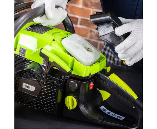 Цепная бензопила DELI dl585020 103028 – изображение 13