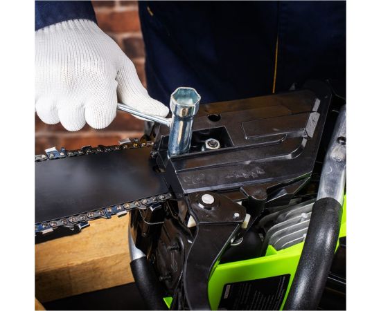 Цепная бензопила DELI dl585020 103028 – изображение 14